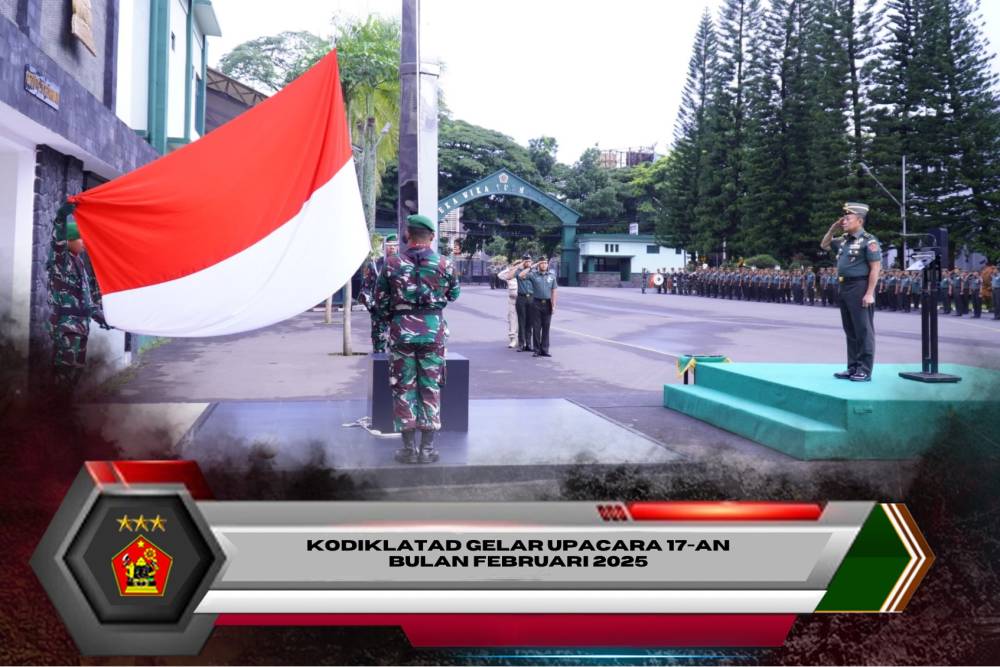 KODIKLATAD GELAR UPACARA 17-AN BULAN FEBRUARI 2025