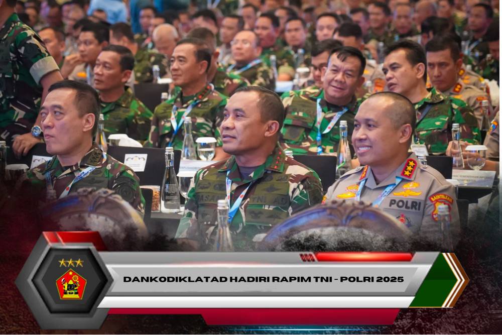 DANKODIKLATAD HADIRI RAPIM TNI - POLRI 2025