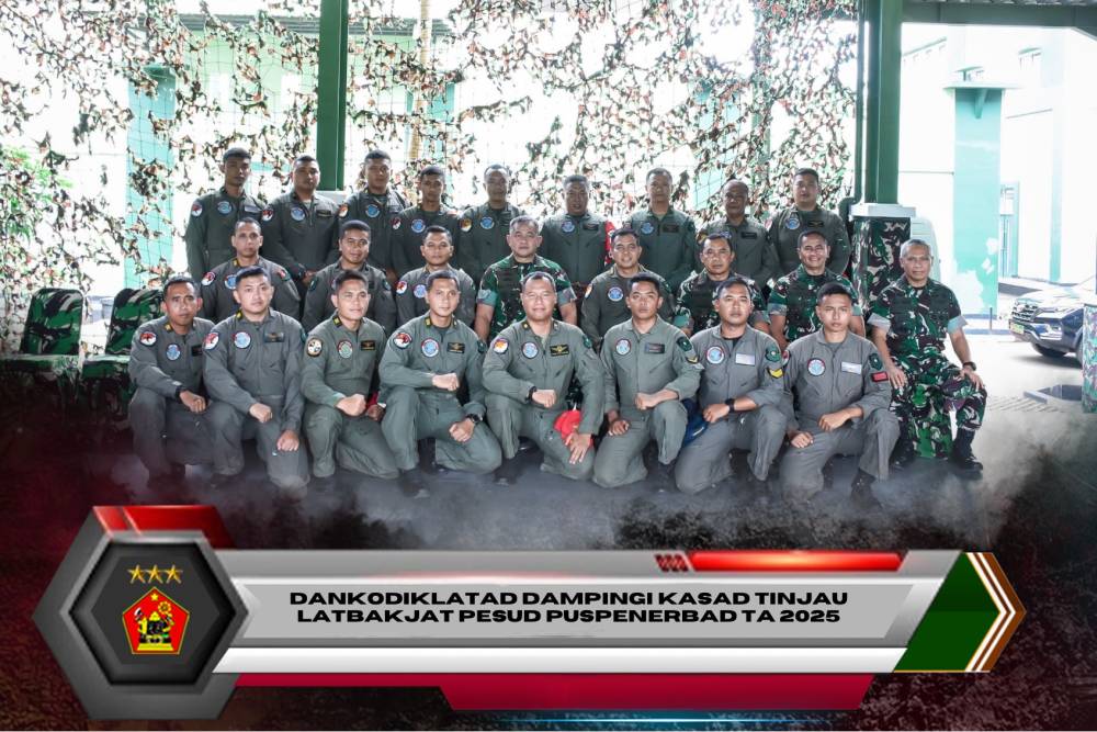 DANKODIKLATAD DAMPINGI KASAD TINJAU LATBAKJAT PESUD PUSPENERBAD TA 2025