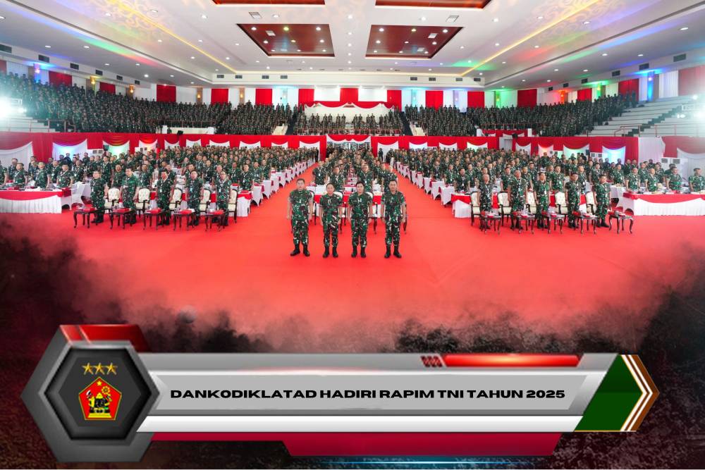 DANKODIKLATAD HADIRI RAPIM TNI TAHUN 2025