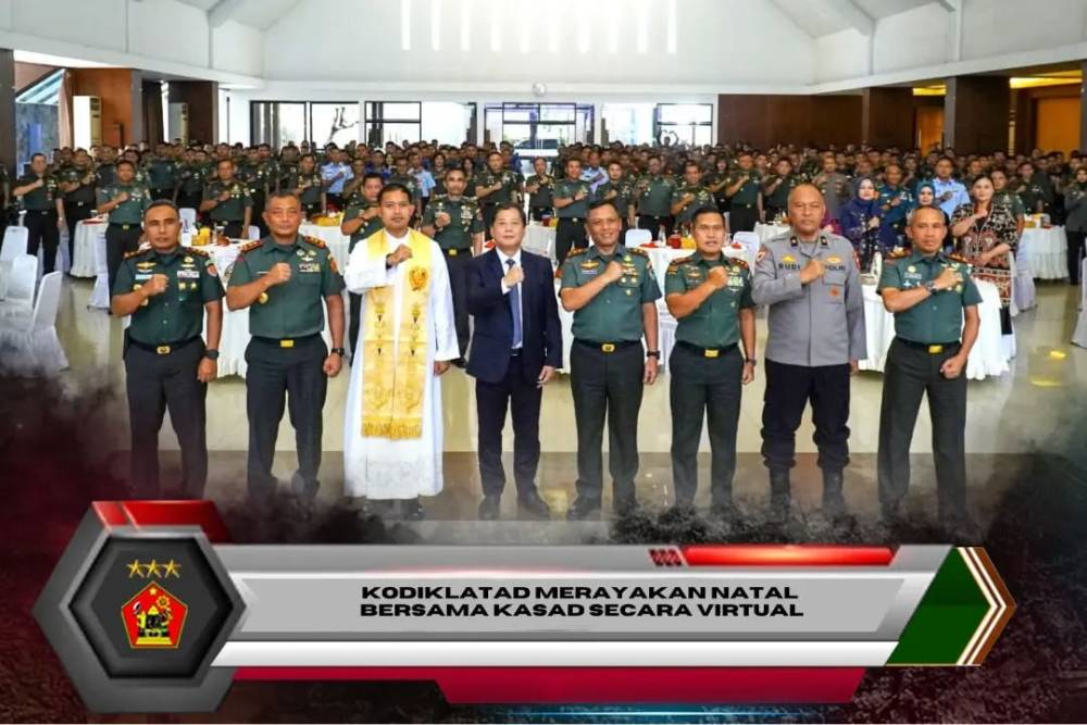 KODIKLATAD MERAYAKAN NATAL BERSAMA KASAD SECARA VIRTUAL