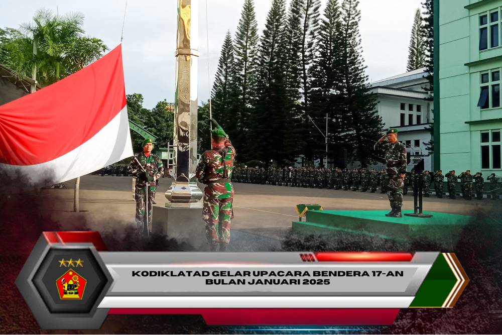 KODIKLATAD GELAR UPACARA BENDERA 17-AN BULAN JANUARI 2025
