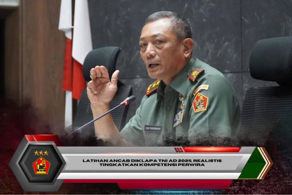 Latihan Ancab Diklapa TNI AD 2025, Realistis tingkatkan Kompetensi Perwira