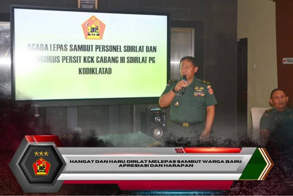 Hangat dan Haru, Dirlat Melepas Sambut Warga Baru, Apresiasi dan Harapan