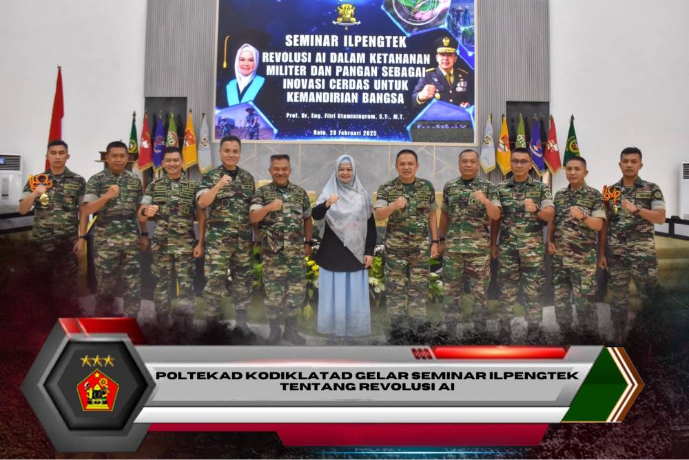 POLTEKAD KODIKLATAD GELAR SEMINAR ILPENGTEK TENTANG REVOLUSI AI