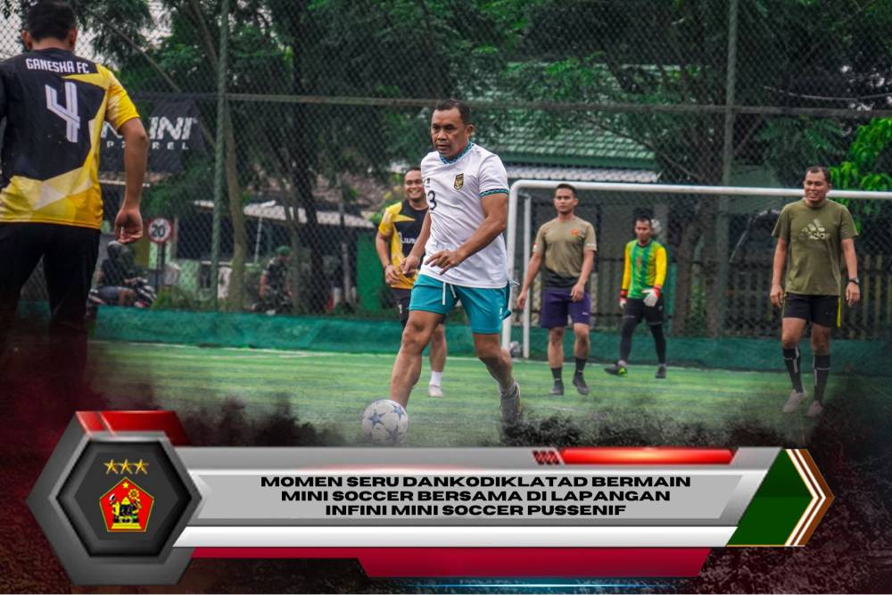MOMEN SERU DANKODIKLATAD BERMAIN MINI SOCCER BERSAMA DI LAPANGAN INFINI MINI SOCCER PUSSENIF