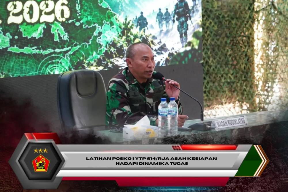 Latihan Posko I YTP 614/RJA Asah Kesiapan Hadapi Dinamika Tugas
