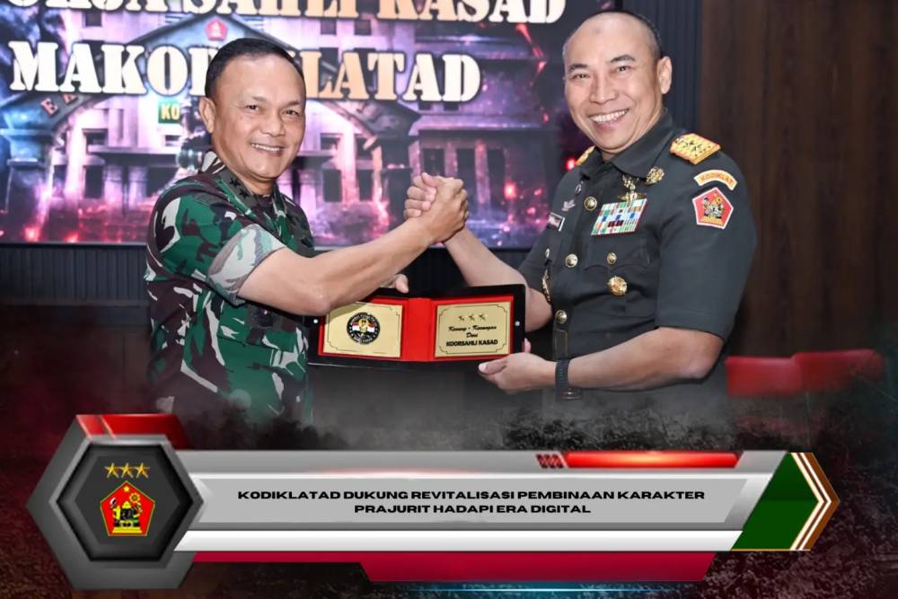 Kodiklatad Dukung Revitalisasi Pembinaan Karakter Prajurit Hadapi Era Digital