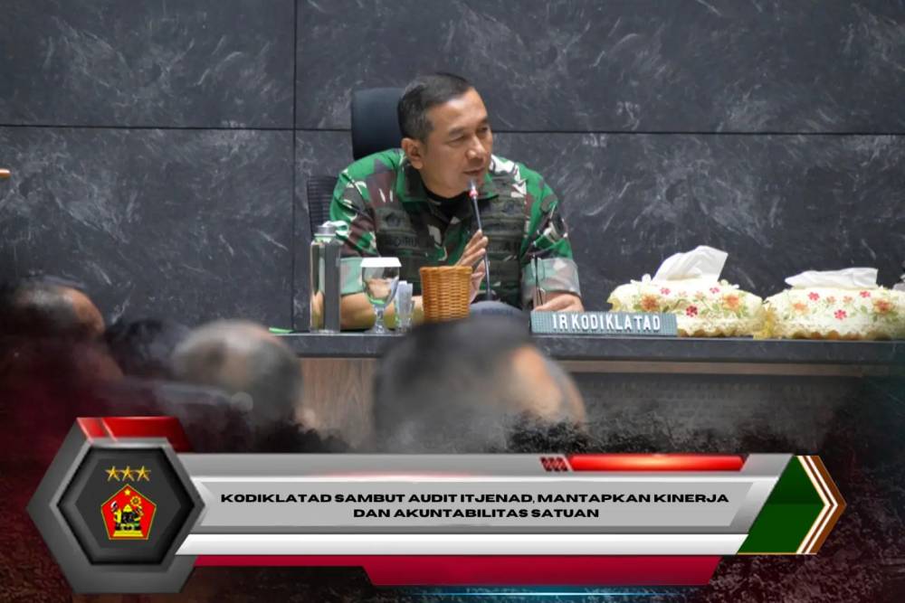 Kodiklatad Sambut Audit Itjenad, Mantapkan Kinerja dan Akuntabilitas Satuan