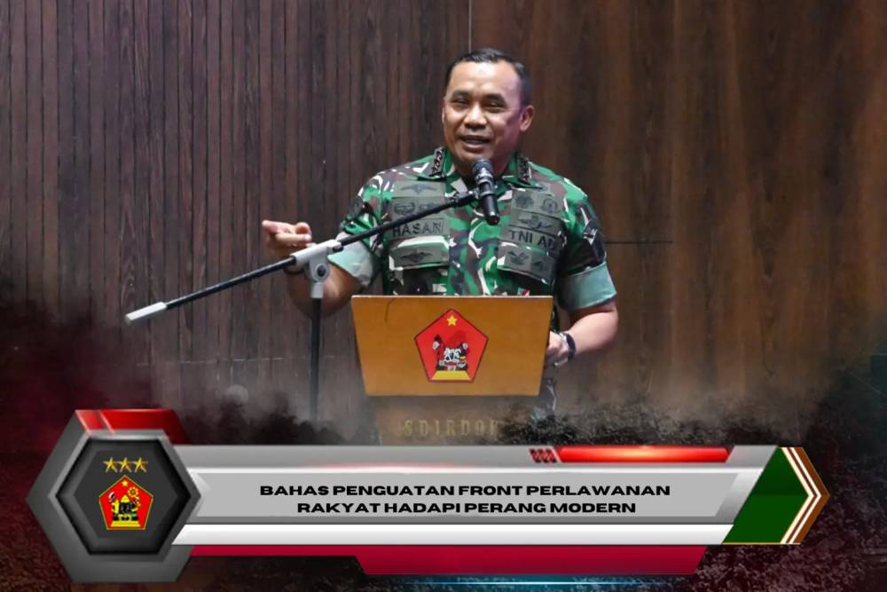 Bahas Penguatan Front Perlawanan Rakyat Hadapi Perang Modern
