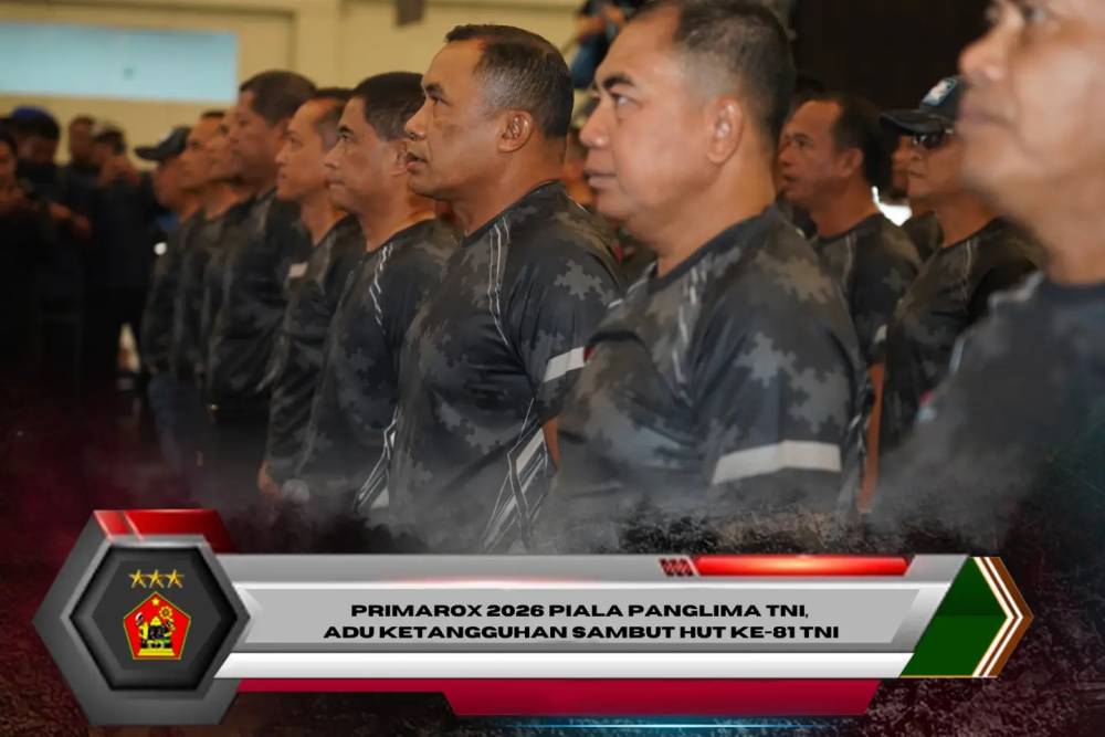Primarox 2026 Piala Panglima TNI, Adu Ketangguhan Sambut HUT ke-81 TNI