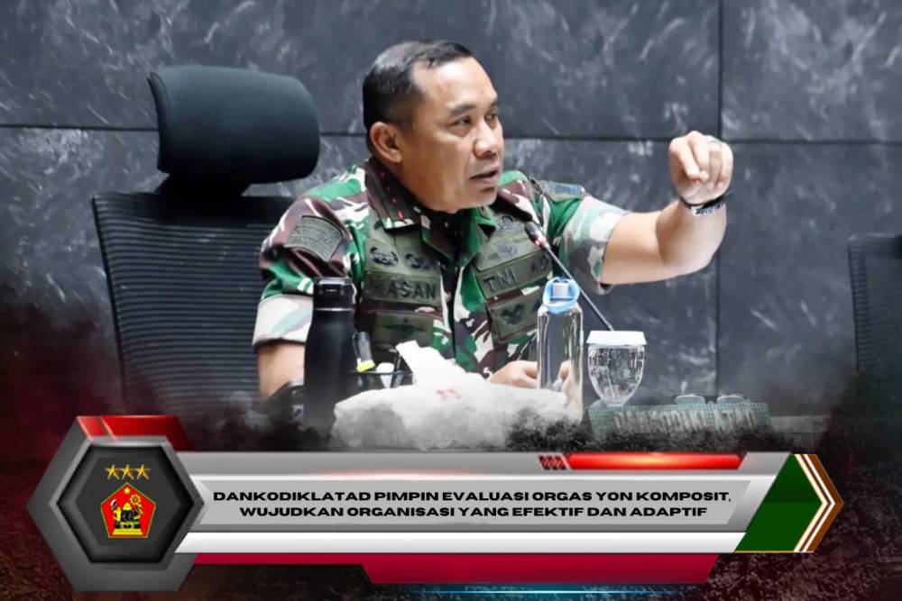 Dankodiklatad Pimpin Evaluasi Orgas Yon Komposit, Wujudkan Organisasi yang Efektif dan Adaptif