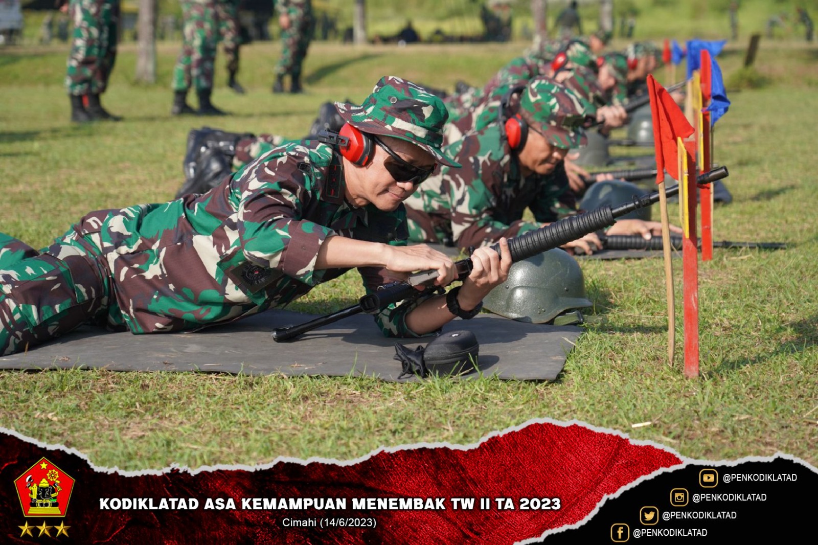 Kodiklatad Asah Kemampuan Menembak TW II TA 2023