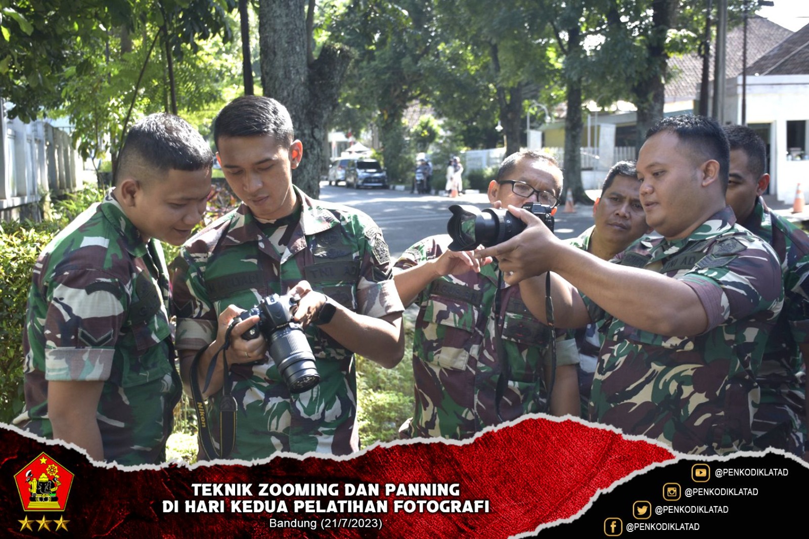 Teknik Zooming dan Panning di Hari Kedua Pelatihan Fotografi