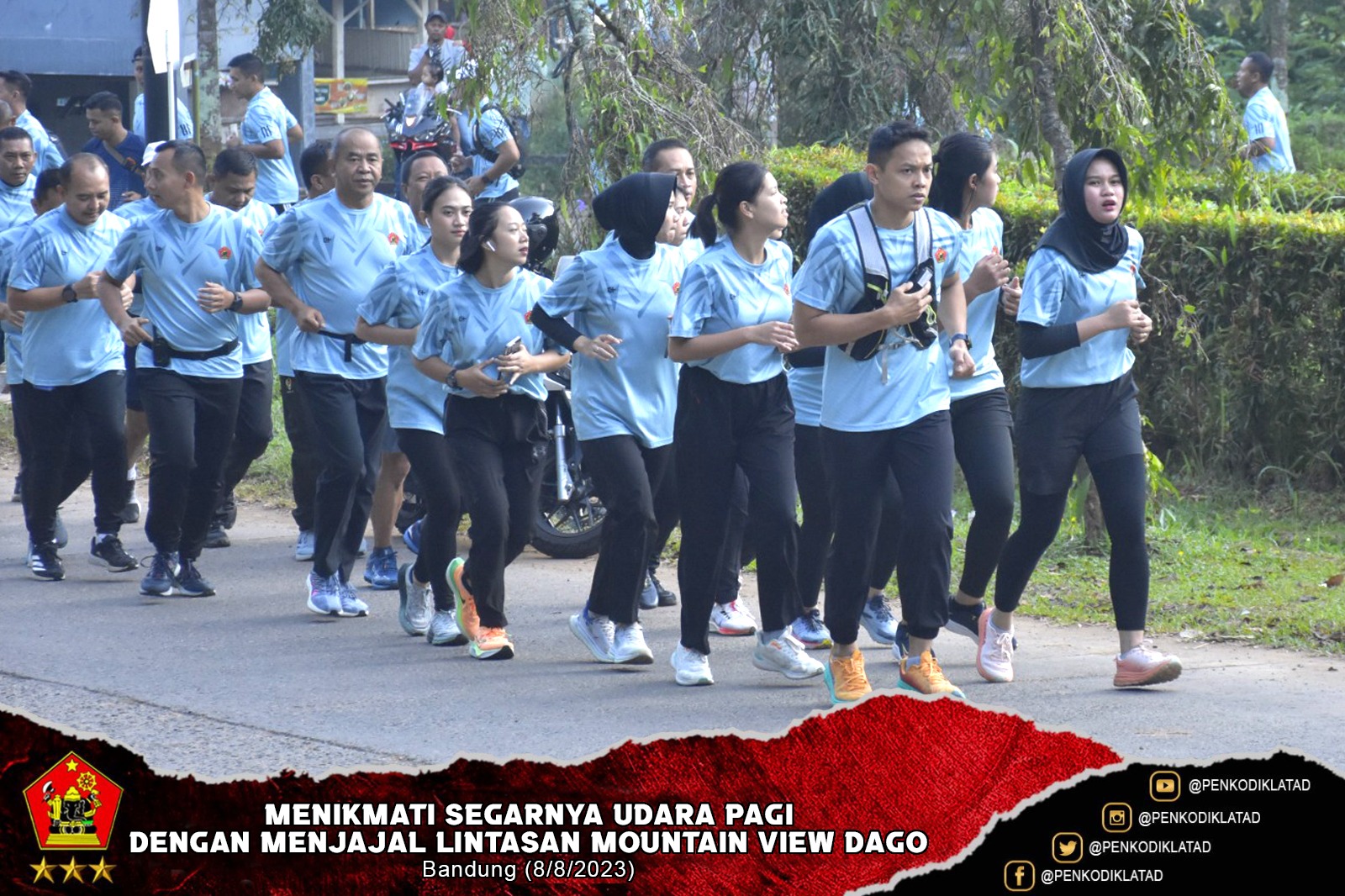 Menikmati Segarnya Udara Pagi Dengan Menjajal Lintasan Mountain View Dago