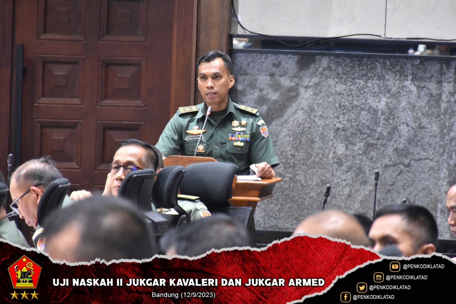 Uji Naskah II Jukgar Kavaleri Dan Jukgar Armed