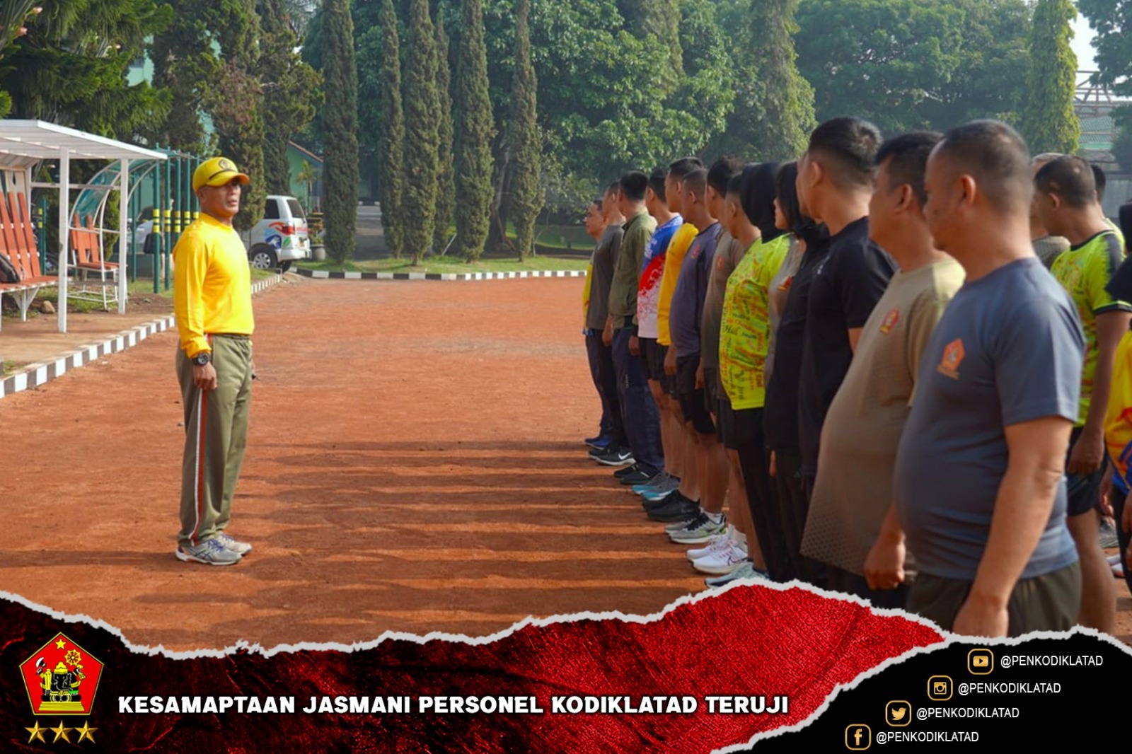 Kesamaptaan Jasmani Personel Kodiklatad Teruji