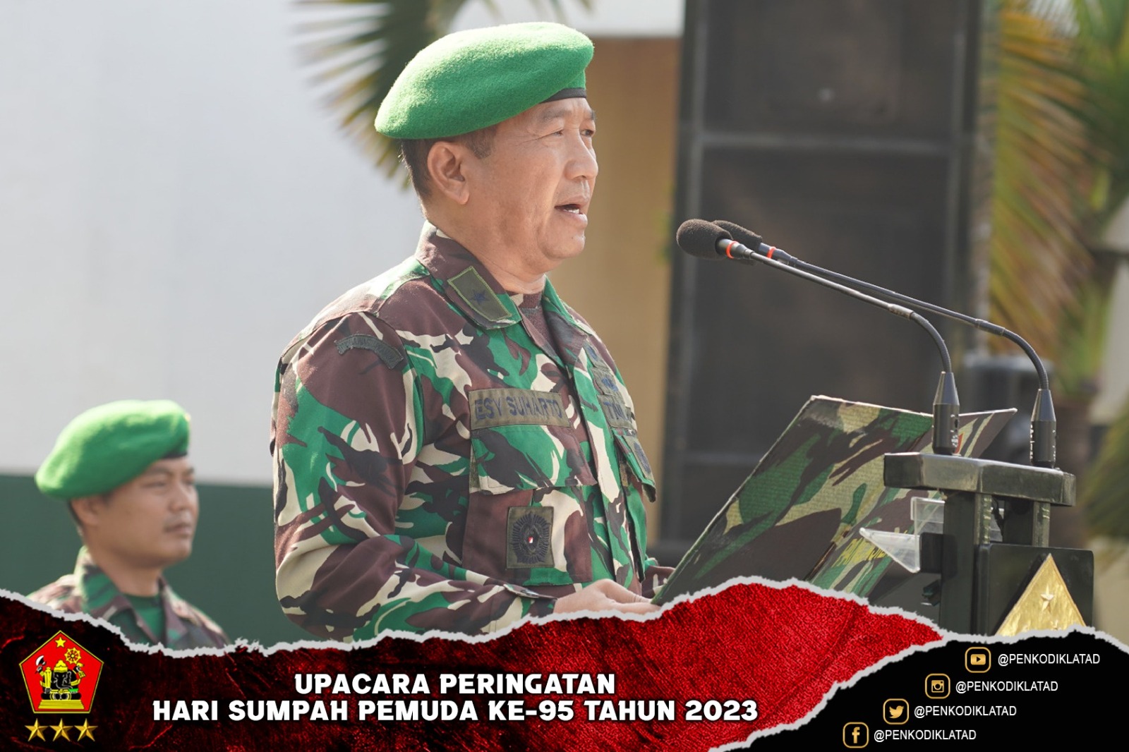 Upacara Peringatan Hari Sumpah Pemuda Ke 95 Tahun 2023
