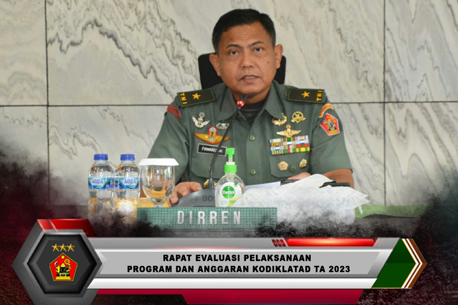 Rapat Evaluasi Pelaksanaan Program dan Anggaran Kodiklatad TA 2023