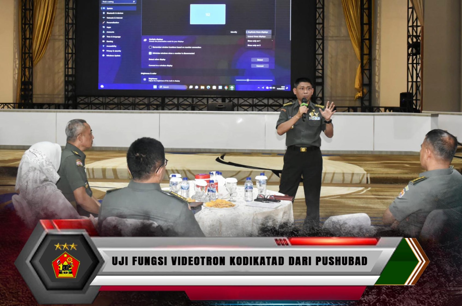 Uji Fungsi Videotron Kodikatad dari Pushubad