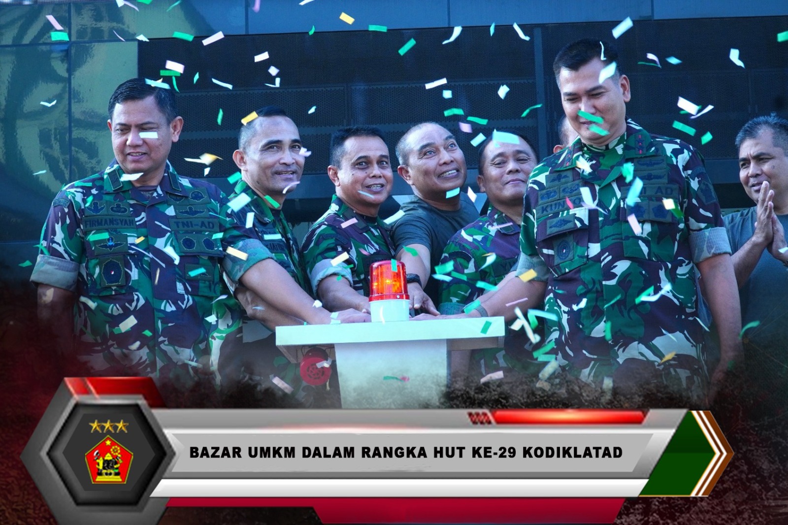 BAZAR UMKM DALAM RANGKA HUT KE 29 KODIKLATAD