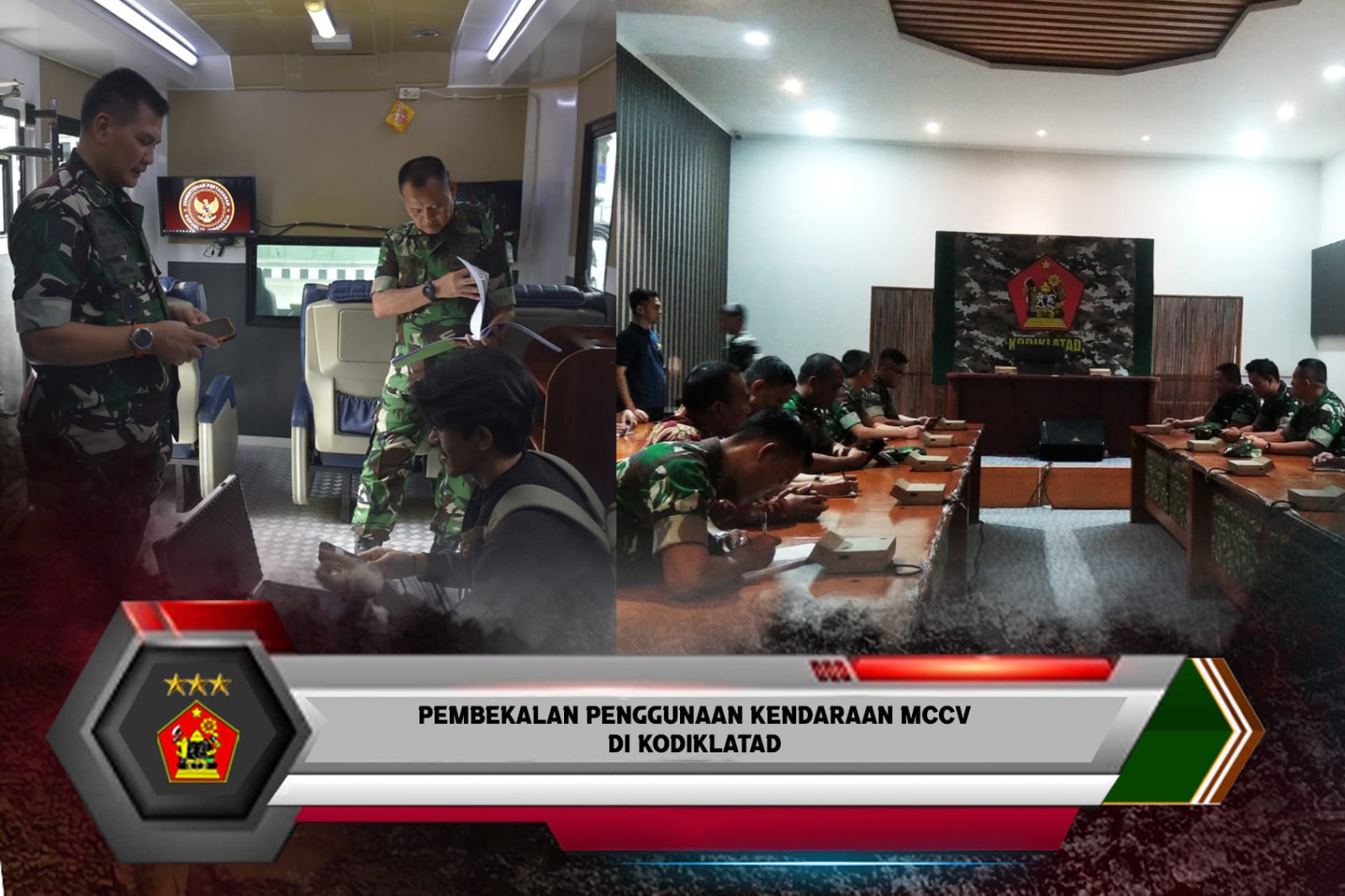 Pembekalan Penggunaan Kendaraan MCCV di Kodiklatad