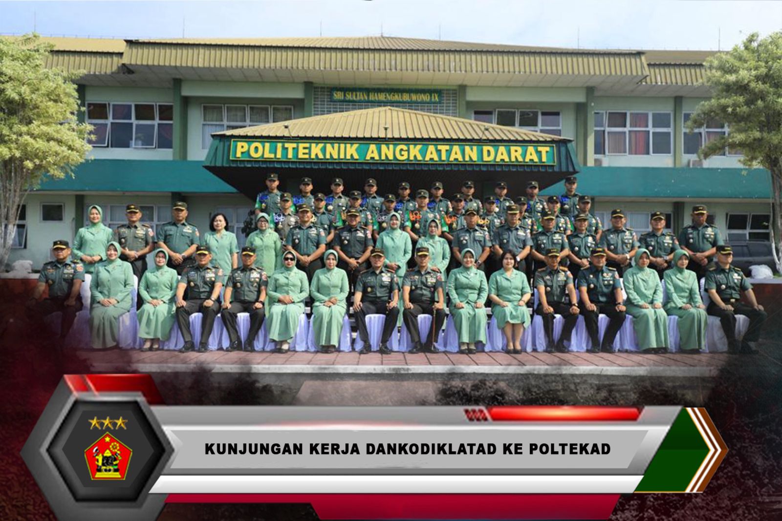 KUNJUNGAN KERJA DANKODIKLATAD KE POLTEKAD