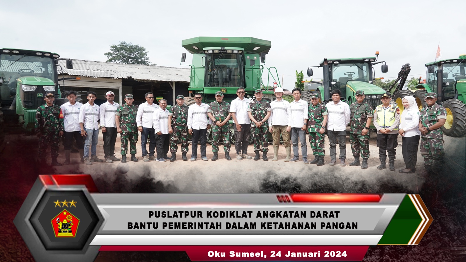 PUSLATPUR KODIKLATAD BANTU PEMERINTAH DALAM KETAHANAN PANGAN