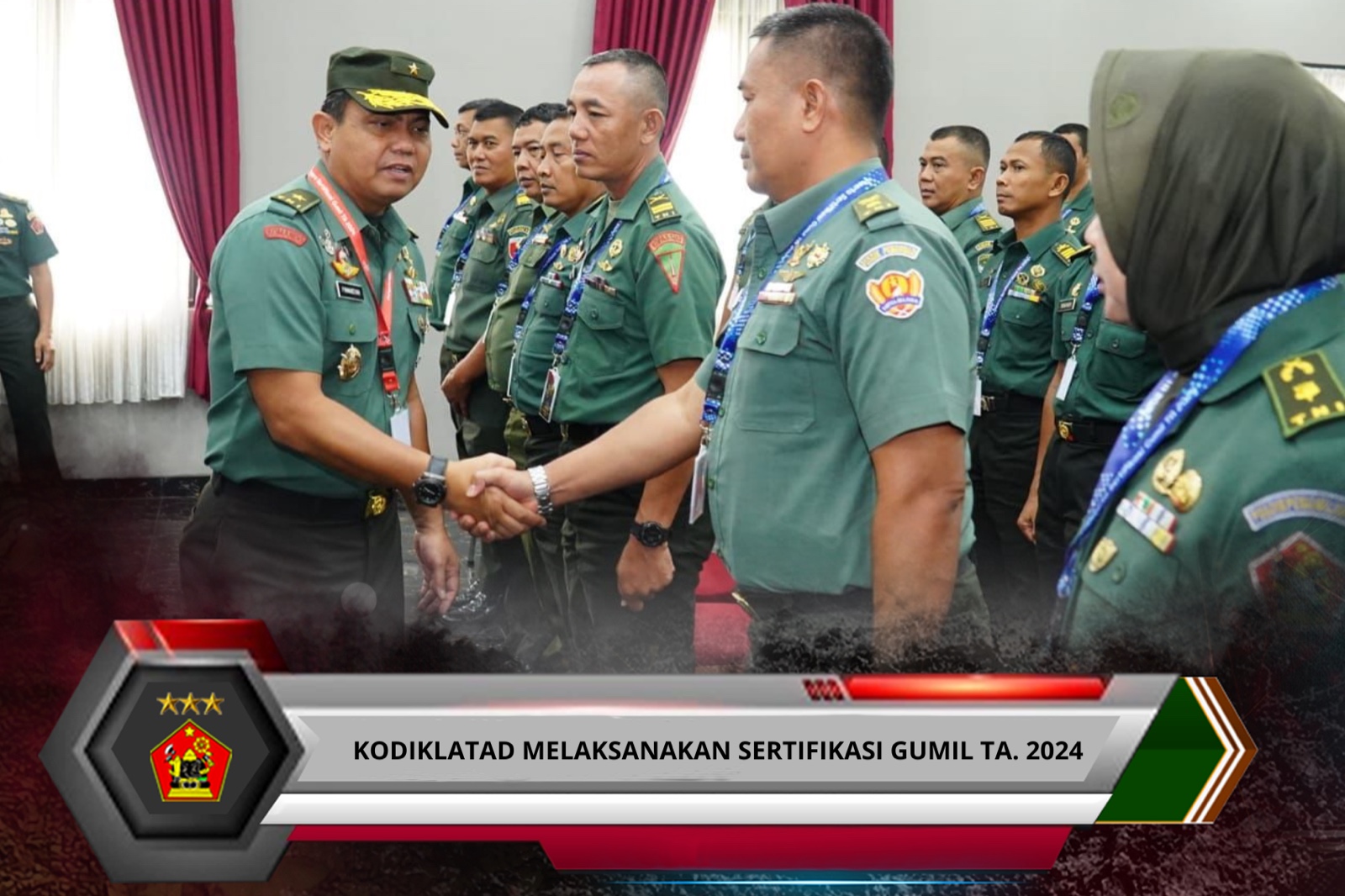 KODIKLATAD MELAKSANAKAN SERTIFIKASI GUMIL TA. 2024