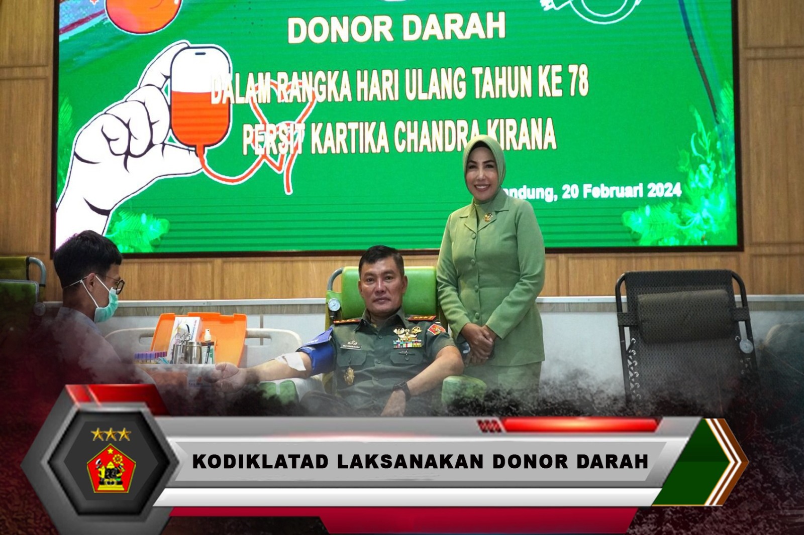 KODIKLATAD LAKSANAKAN KEGIATAN DONOR DARAH