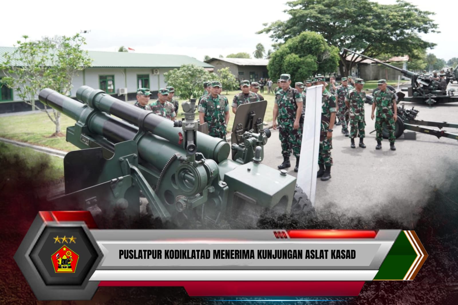 PUSLATPUR KODIKLATAD MENERIMA KUNJUNGAN ASLAT KASAD